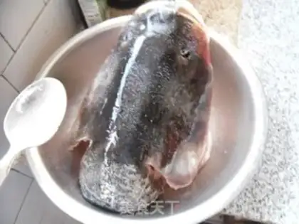 Make Snack fish head step 2