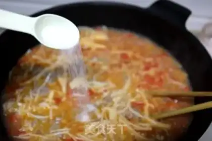 Make Sour soup, fat cow step 6