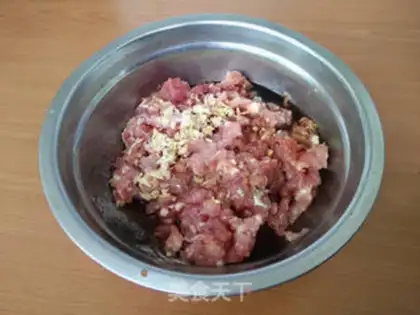 Make Pork balls step 1
