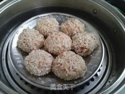 Make Pork balls step 4