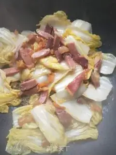 Make Ham and cabbage step 7