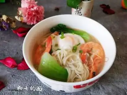 Make Shrimp noodles from the seventh year step 5