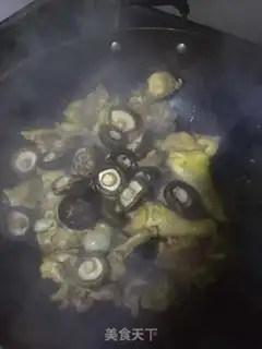 Make A chicken with mushrooms step 3