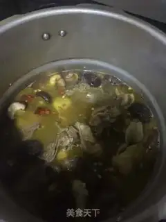 Make A chicken with mushrooms step 5