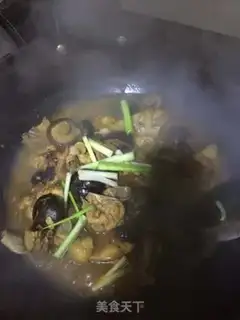 Make A chicken with mushrooms step 6