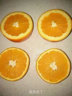 Make Fresh orange jelly step 1