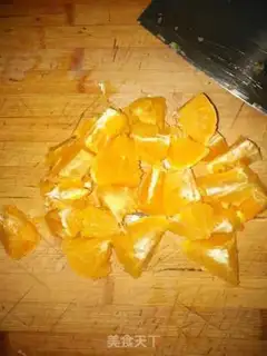 Make Fresh orange jelly step 3