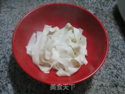 Make The greasy meat sausages and the crotch noodles step 2