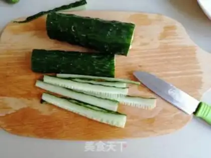 Make Egg cucumber sandwich step 0