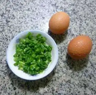 Make Carrot egg fried rice step 2