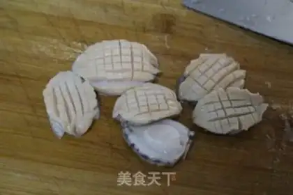 Make Abalone red meat step 13