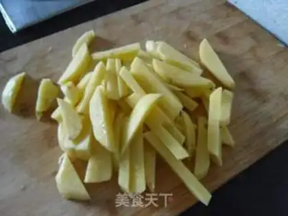 Make French fries step 2