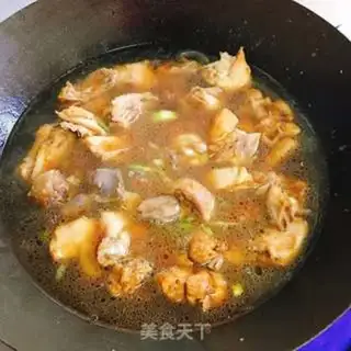 Make Four seasons of bean-burning roosters step 5