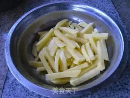 Make French fries step 5