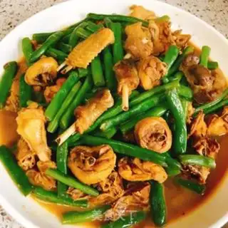 Make Four seasons of bean-burning roosters step 7
