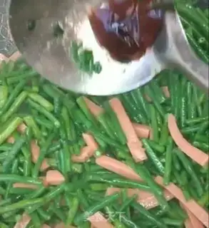 Make The beans and the ham step 6