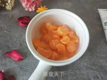 Make Orange shake step 1