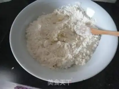 Make Powder crackers step 1