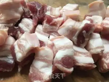 Make Dry the meat step 1