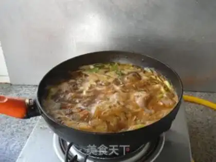 Make Burning fish onions step 10