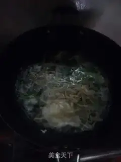 Make Eggs and green beans step 6