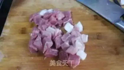 Make Pork omelet bun step 1