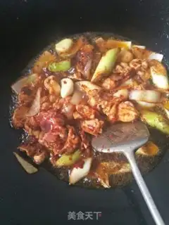 Make Potato chicken step 6