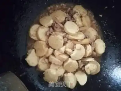 Make Burning Japanese tofu step 9