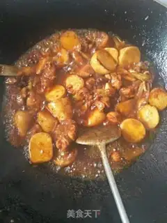 Make Potato chicken step 10