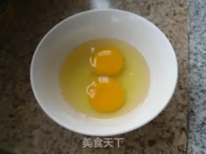 Make Eggflowers for noodles step 3