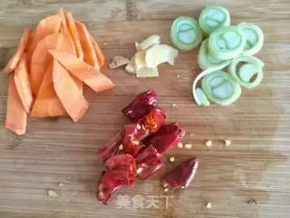 Make Frozen tofu powder step 2