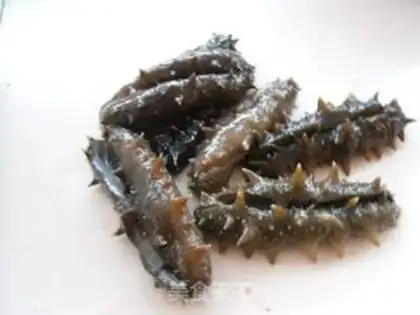 Make Burning sea cucumber step 1
