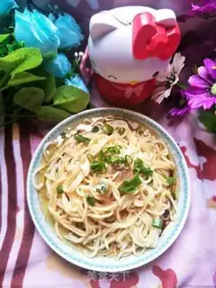 Make Onion noodles step 8