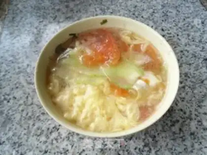 Make Eggflowers for noodles step 12