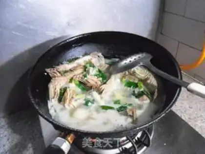 Make Onions of ginger shrimp step 9