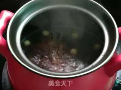 Make Milk, red beans, sweet potatoes step 3