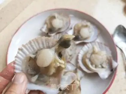 Make Garlic fan sap step 3