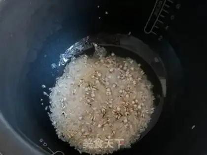 Make Seafood congee step 5