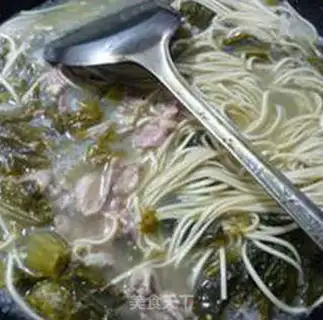 Make Sour sauce, veal noodles step 8