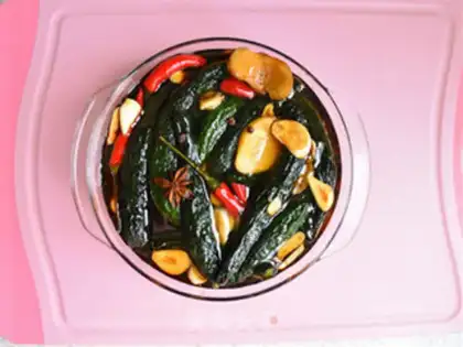 Make Soy pickles step 11