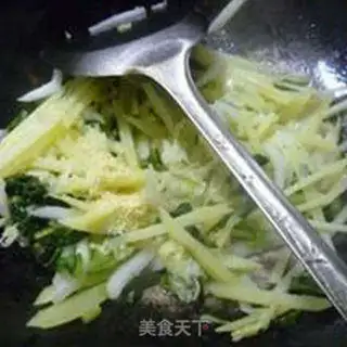 Make Potato curd step 12