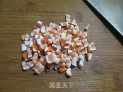 Make Snacks, radish rice step 1
