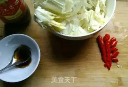 Make Sweet Jell-O cabbage step 1