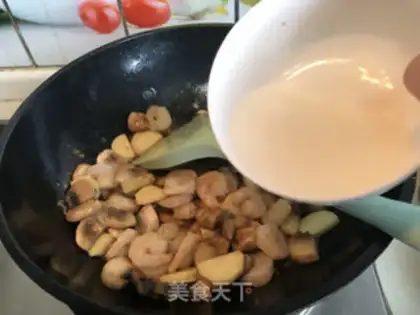 Make Mushrooms and shrimp step 9