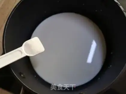 Make Red bean cake step 1