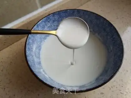 Make Red bean cake step 3