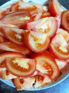 Make Beef fried tomatoes step 3