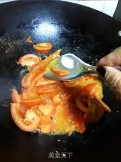 Make Beef fried tomatoes step 8