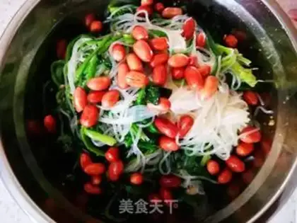 Make Old vinegar spinach step 6