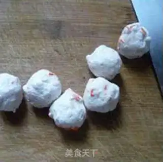 Make Egg lobster balls fried rice step 6